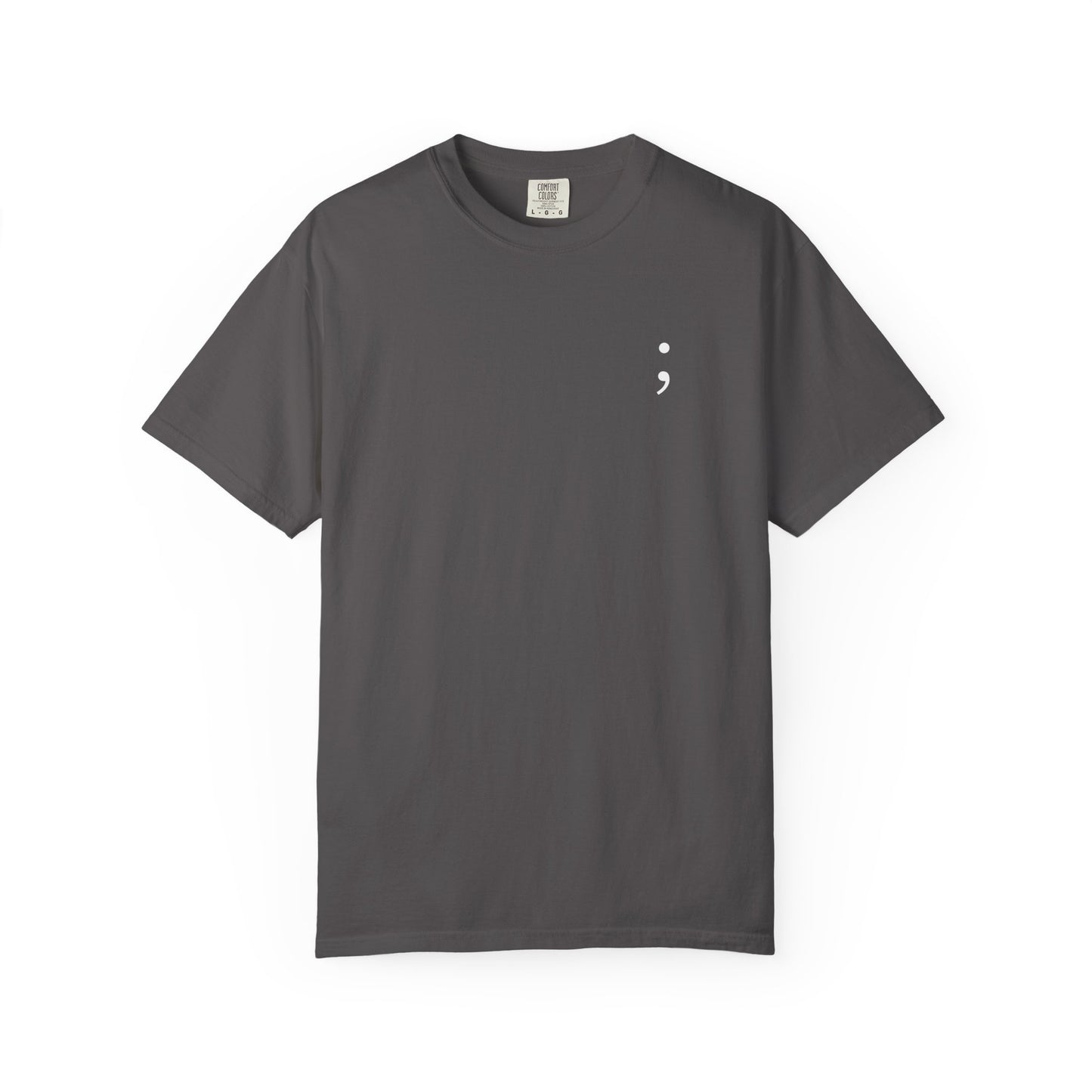 CONT;NUE Mental Health Awareness T-Shirt - Comfort Colors 1717 (Front & Back)