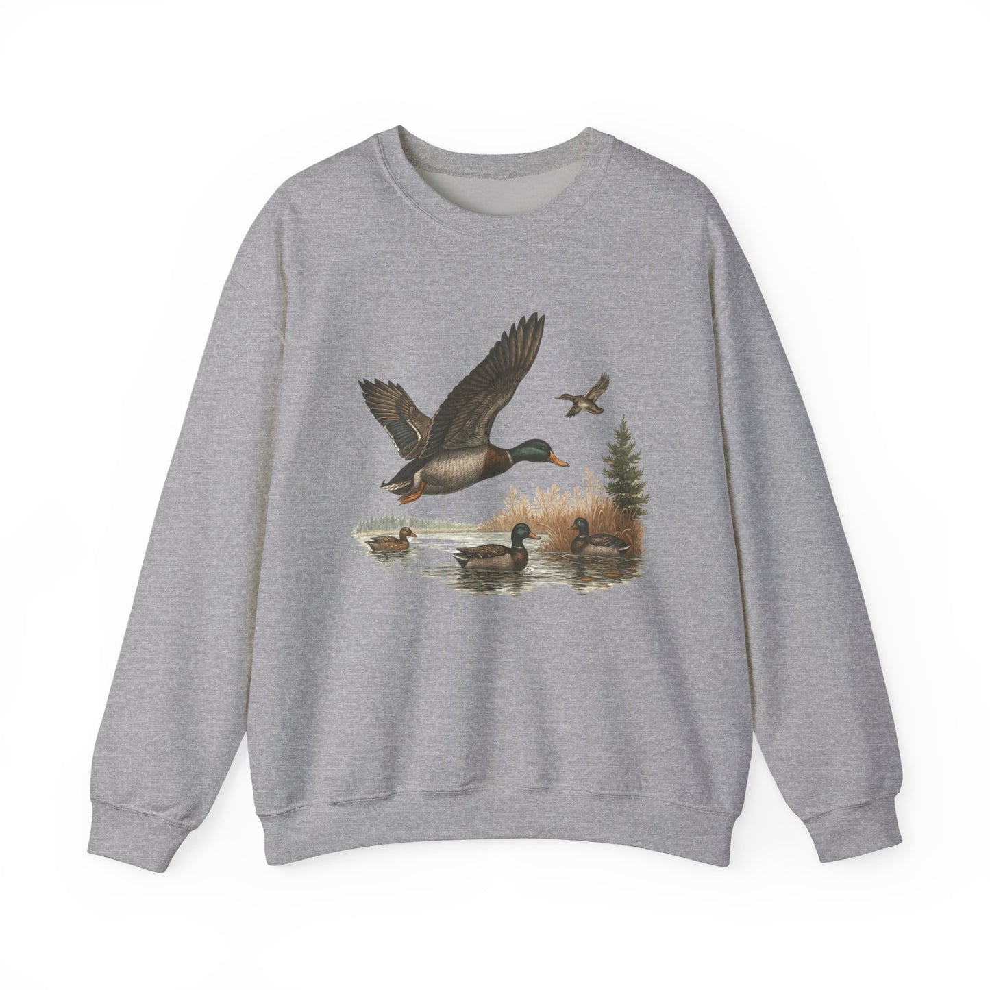 Mallard Duck Nature Sweatshirt – Gildan 18000