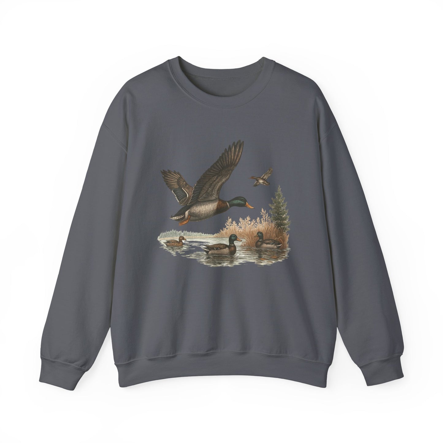 Mallard Duck Nature Sweatshirt – Gildan 18000