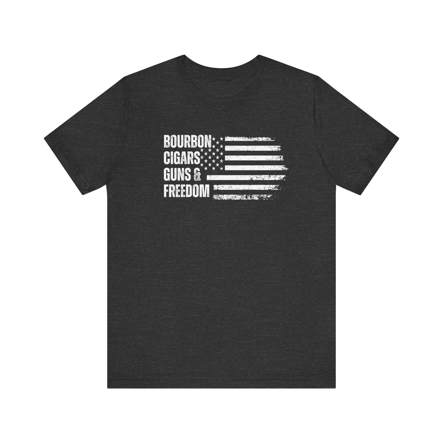 Bourbon. Cigars. Guns & Freedom. T-Shirt