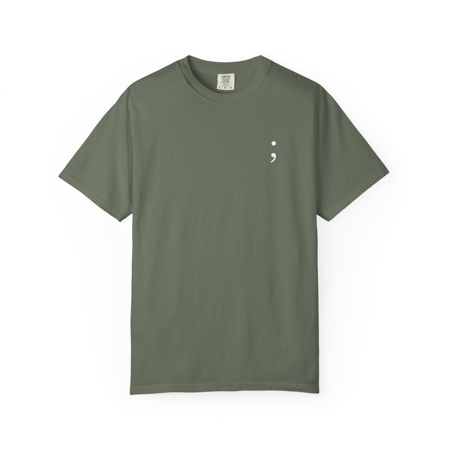 CONT;NUE Mental Health Awareness T-Shirt - Comfort Colors 1717 (Front & Back)