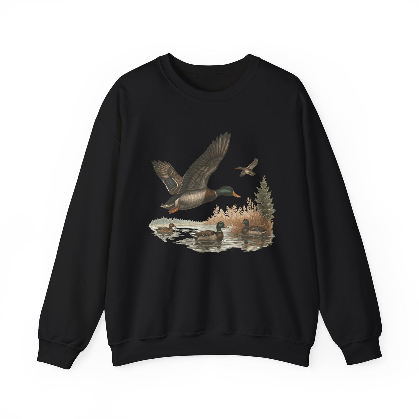 Mallard Duck Nature Sweatshirt – Gildan 18000