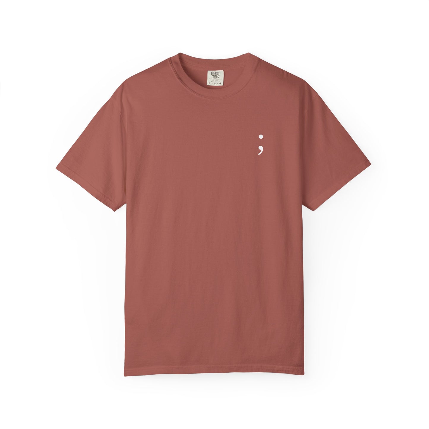 CONT;NUE Mental Health Awareness T-Shirt - Comfort Colors 1717 (Front & Back)