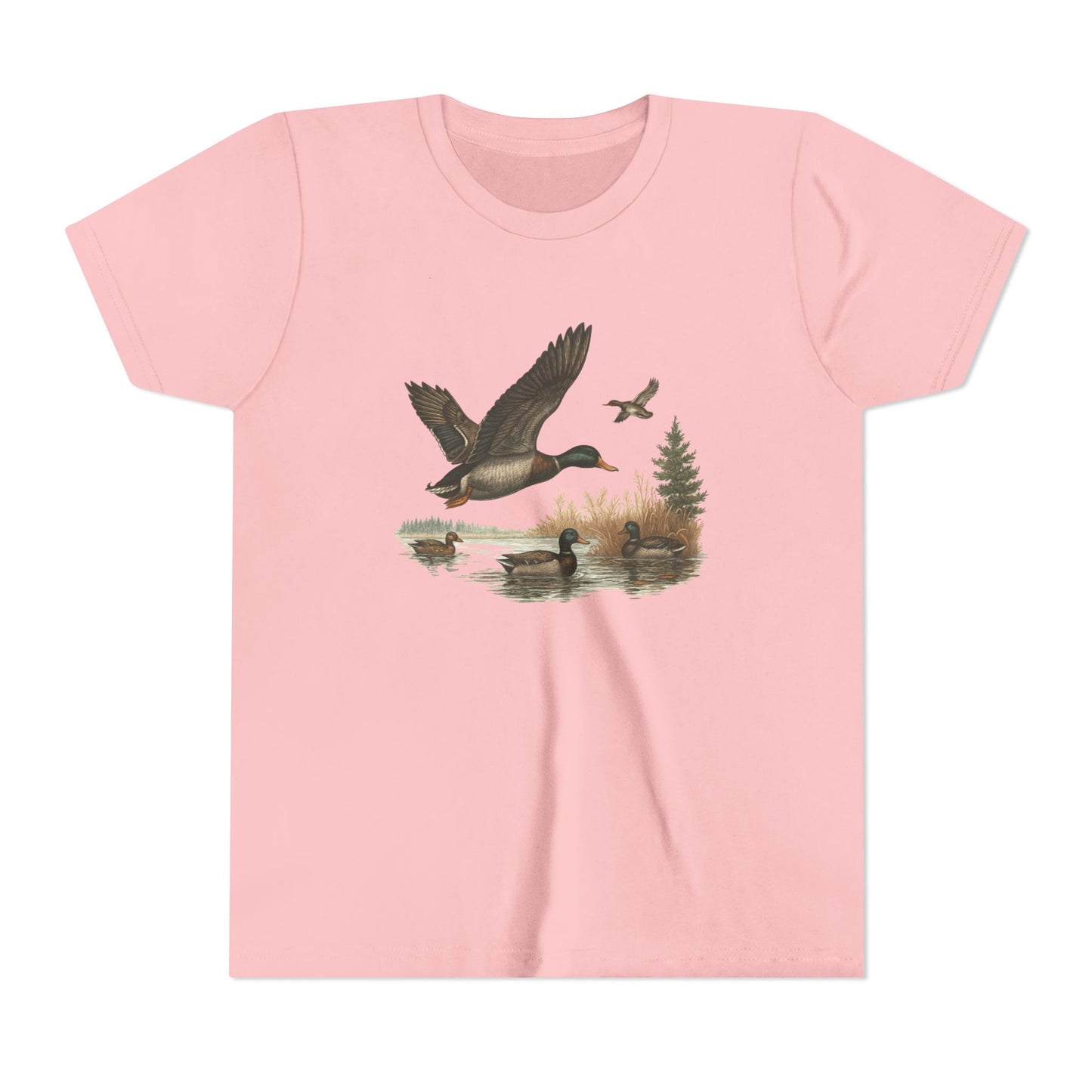 Vintage Mallard Duck Youth T-Shirt