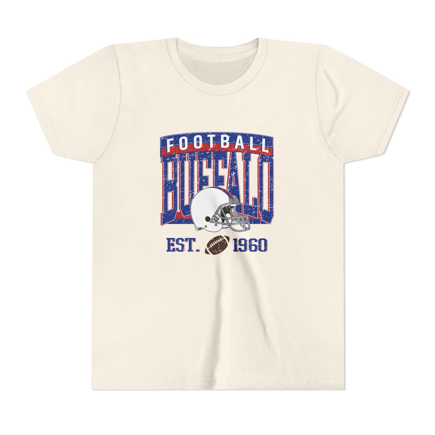 Buffalo Football Youth T-Shirt – EST. 1960 Vintage Design