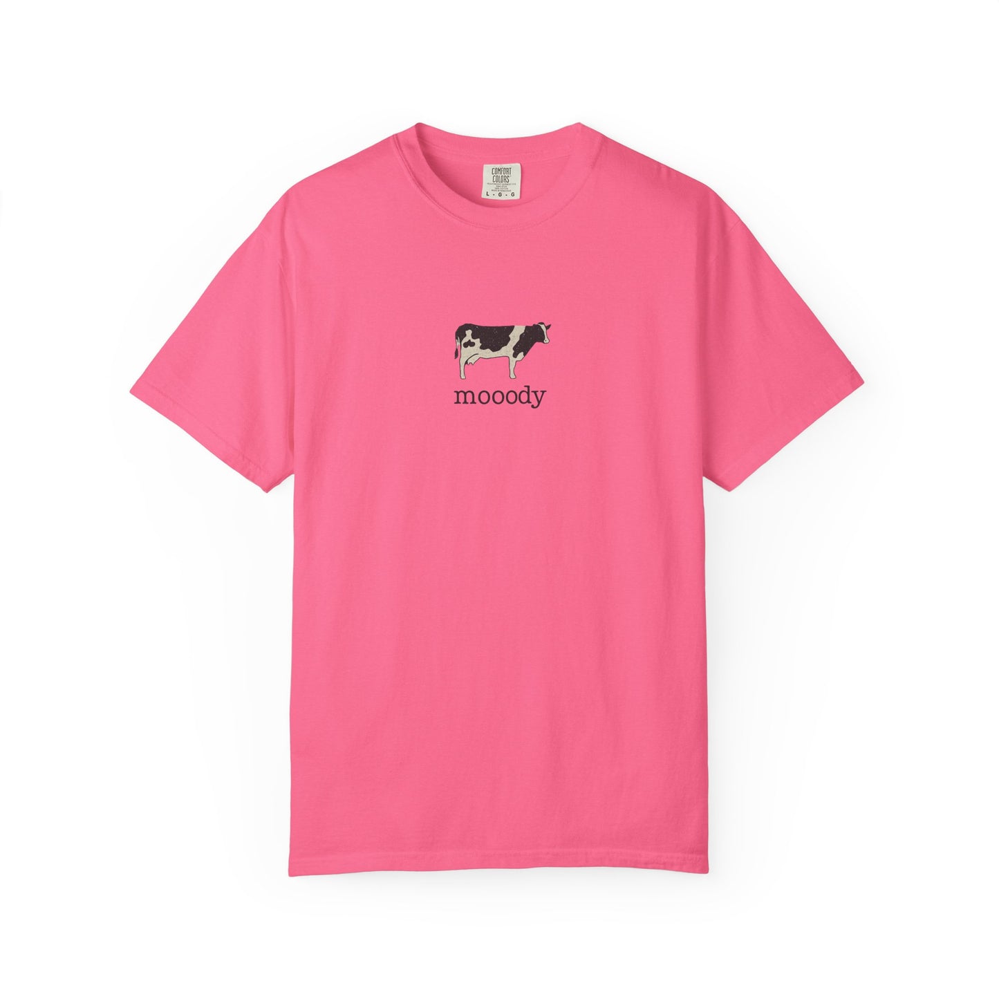 Mooody Cow Graphic Tee – Comfort Colors 1717