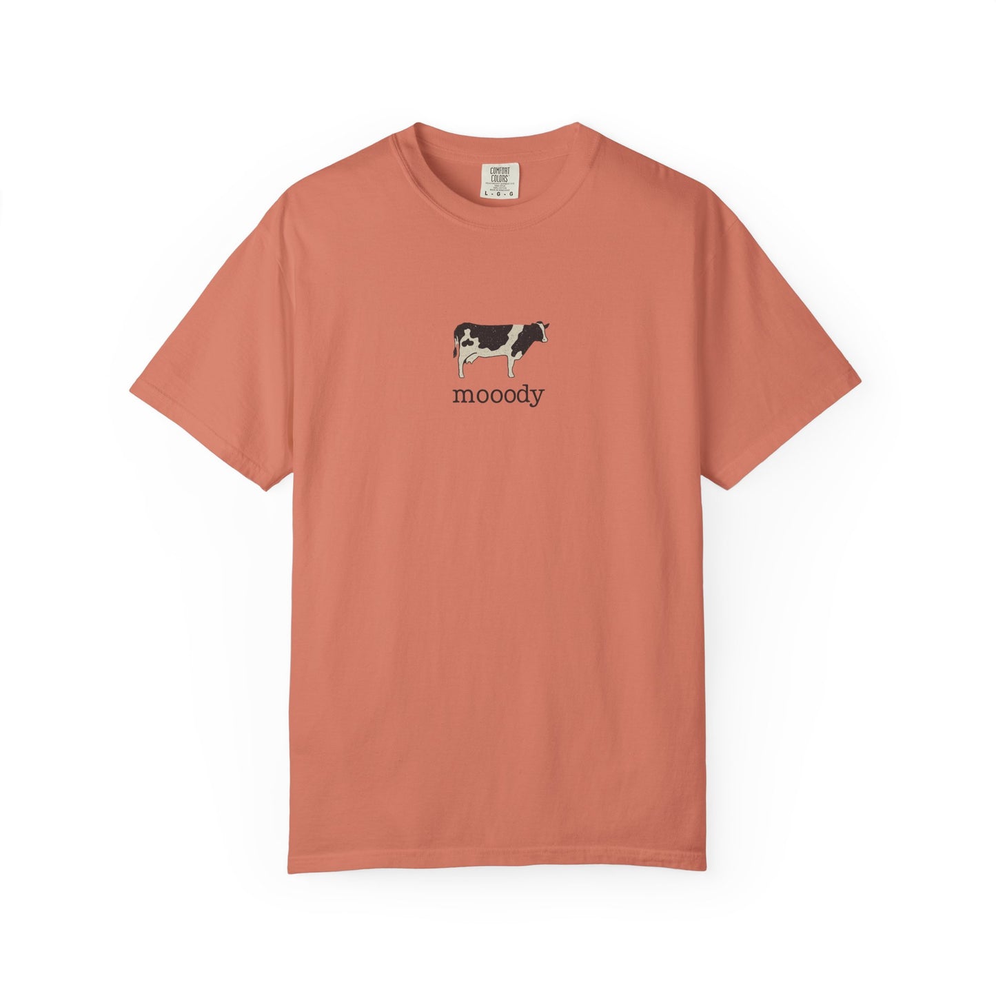 Mooody Cow Graphic Tee – Comfort Colors 1717