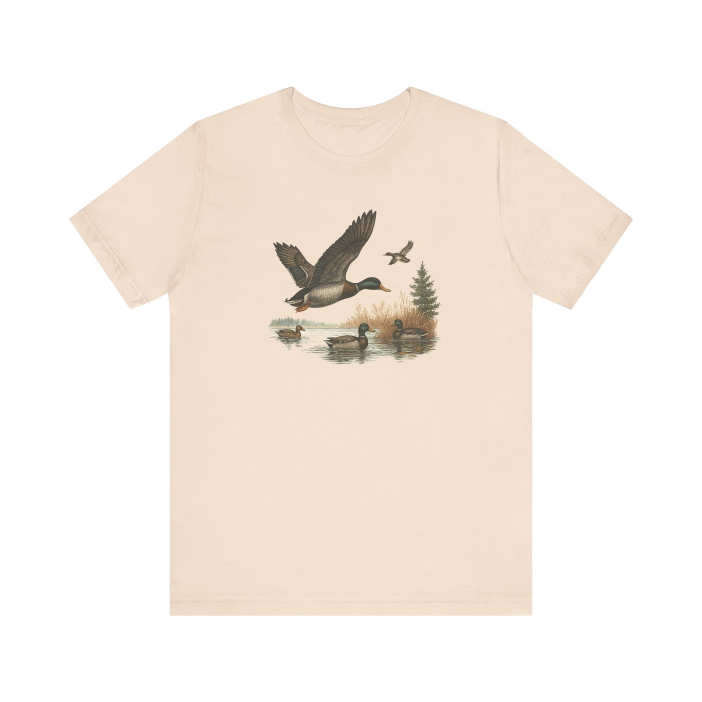 Vintage Mallard Duck Hunting Tee – Bella Canvas 3001