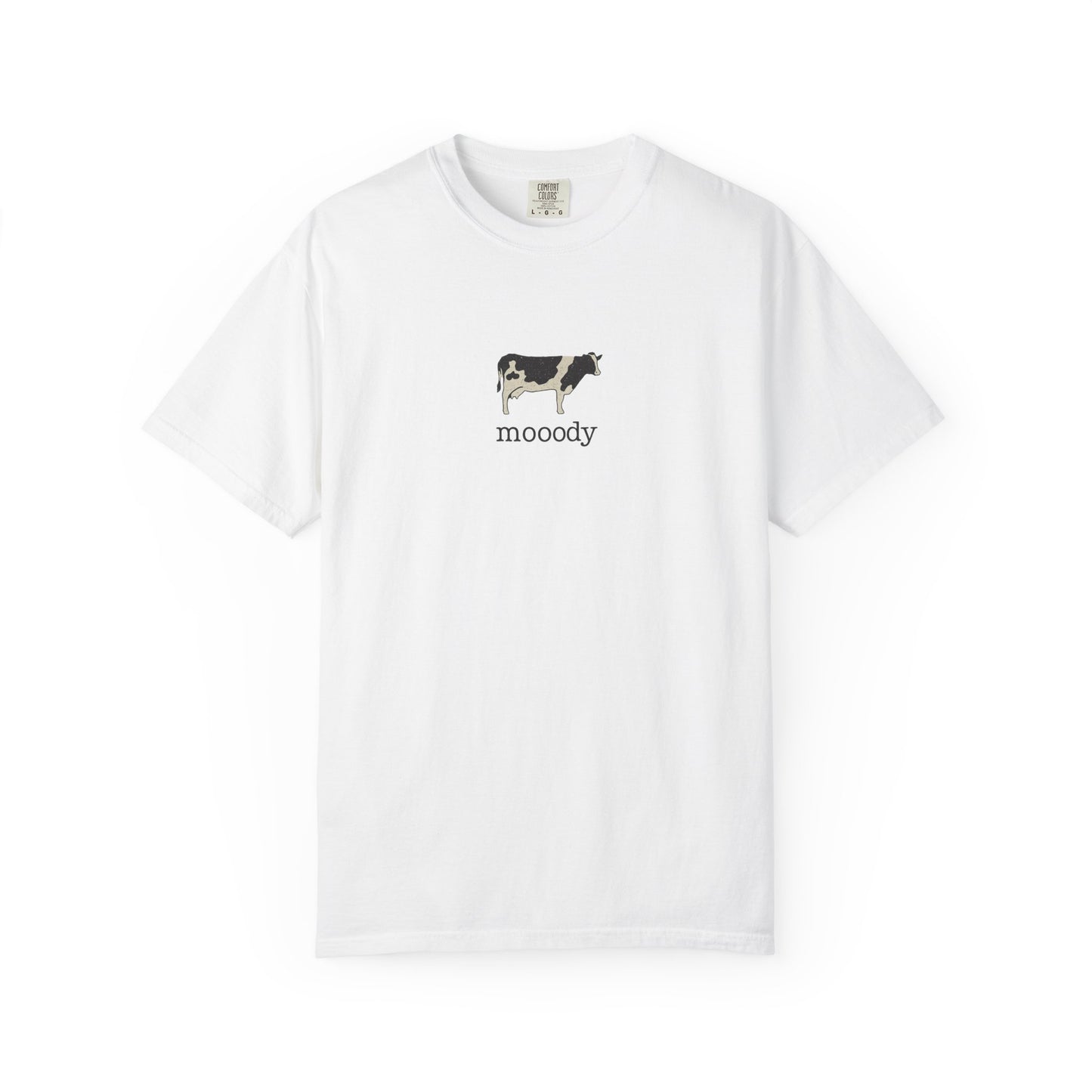 Mooody Cow Graphic Tee – Comfort Colors 1717