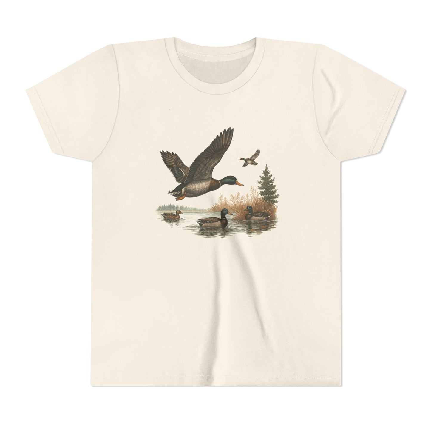 Vintage Mallard Duck Youth T-Shirt