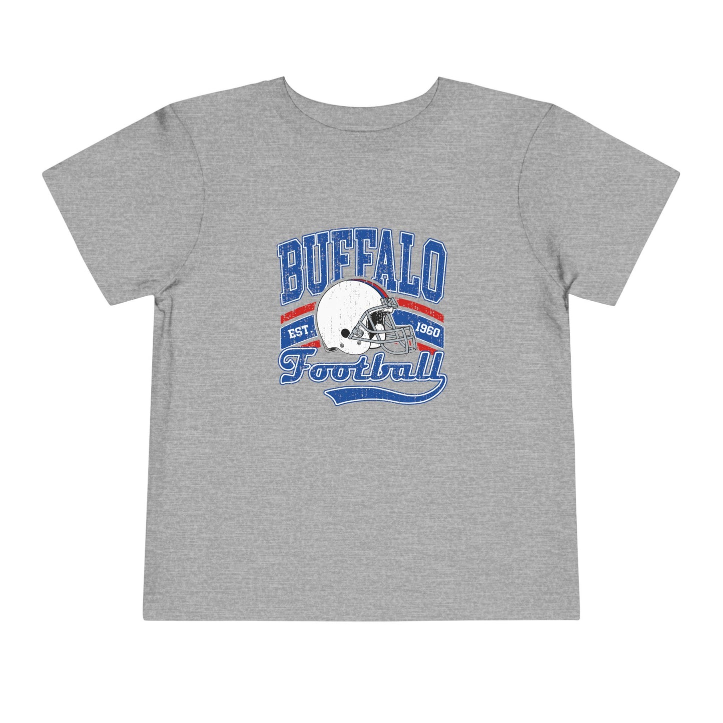 Buffalo Football Toddler T-Shirt – Vintage Helmet Graphic