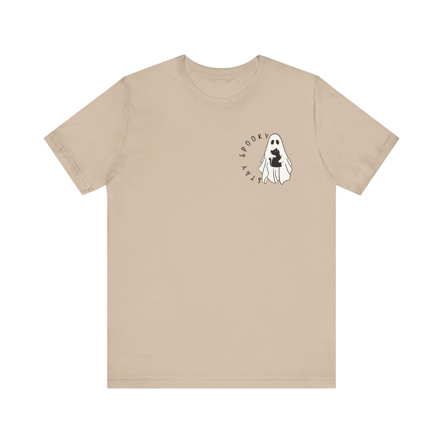 Stay Spooky Ghost Cat Tee
