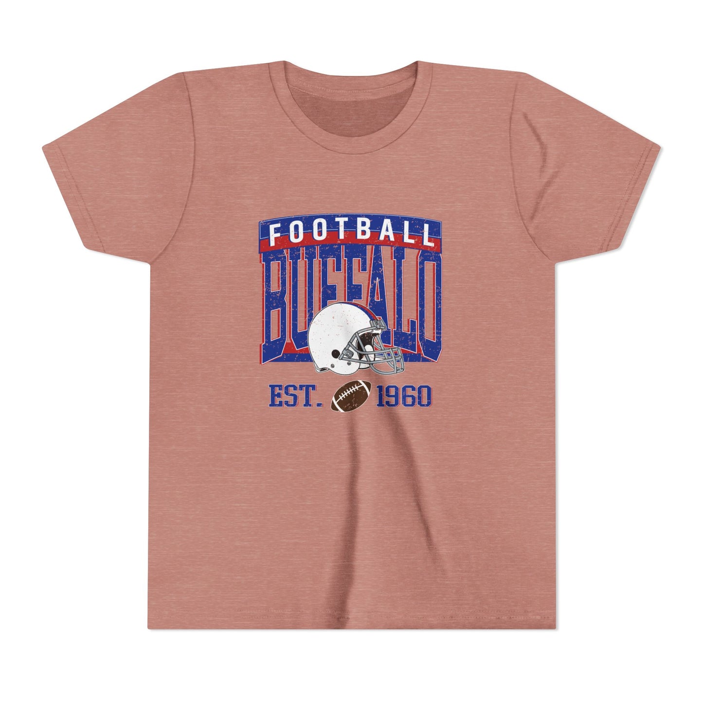 Buffalo Football Youth T-Shirt – EST. 1960 Vintage Design