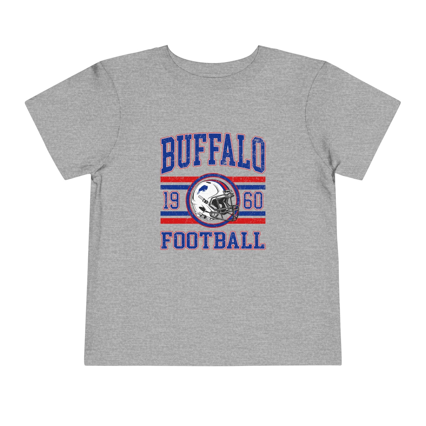 Buffalo Football Toddler T-Shirt – 1960 Vintage Stripe Design