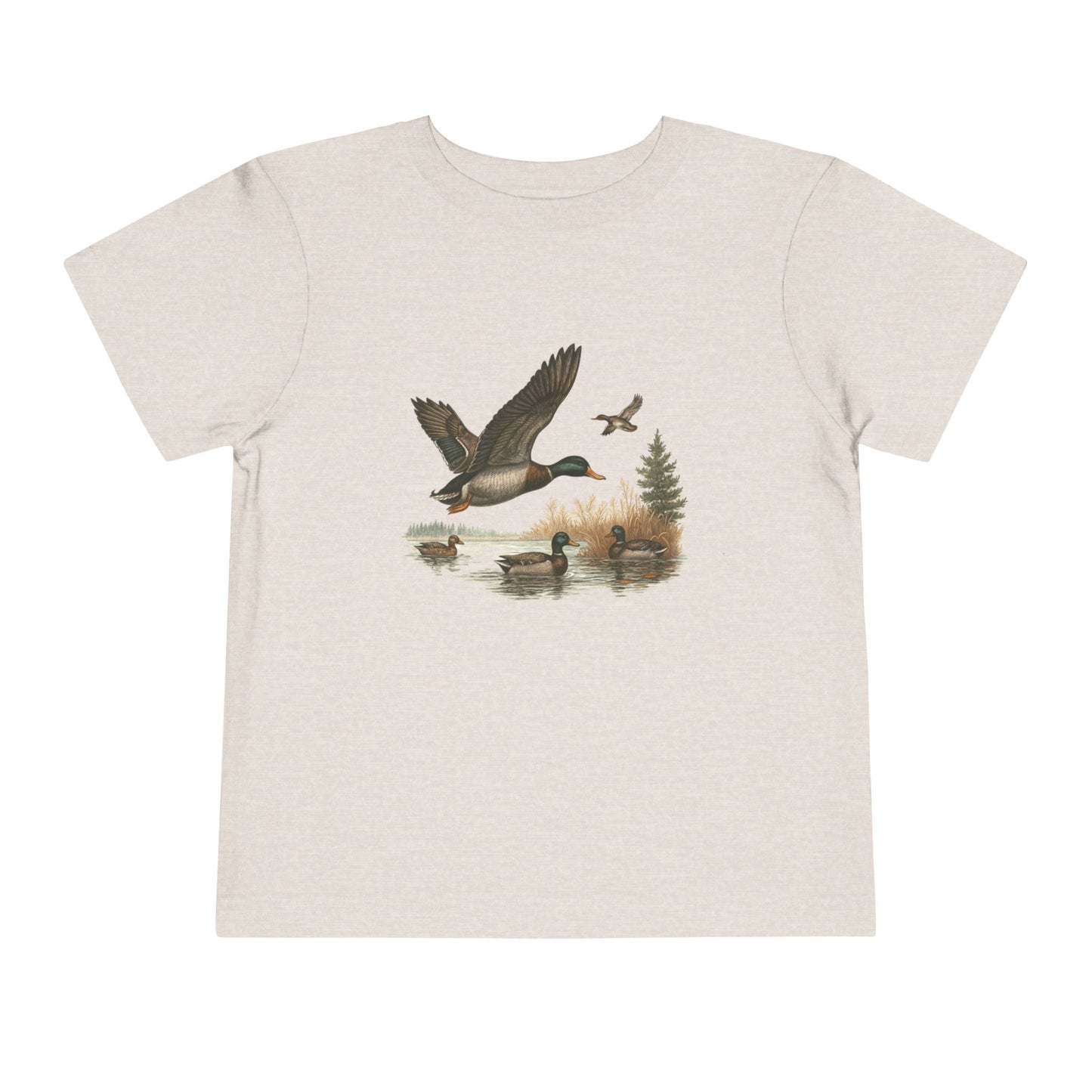 Vintage Mallard Duck Toddler T-Shirt