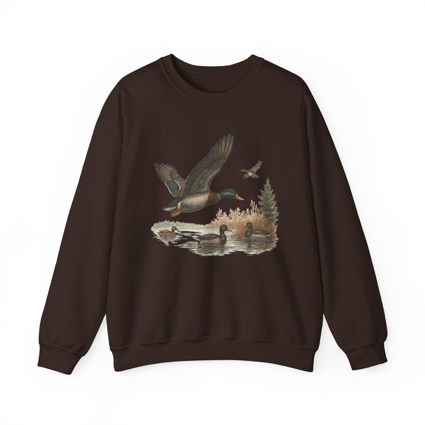 Mallard Duck Nature Sweatshirt – Gildan 18000