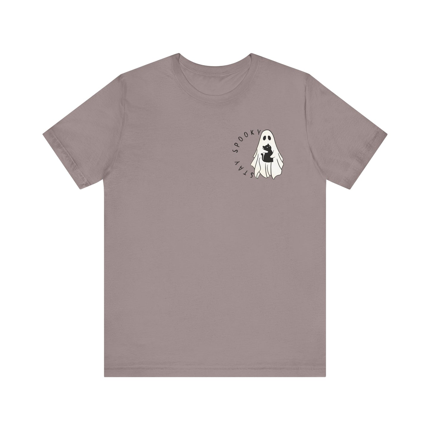 Stay Spooky Ghost Cat Tee