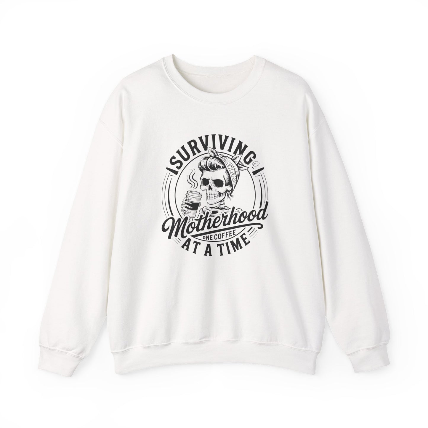 Surviving Motherhood Coffee Sweatshirt