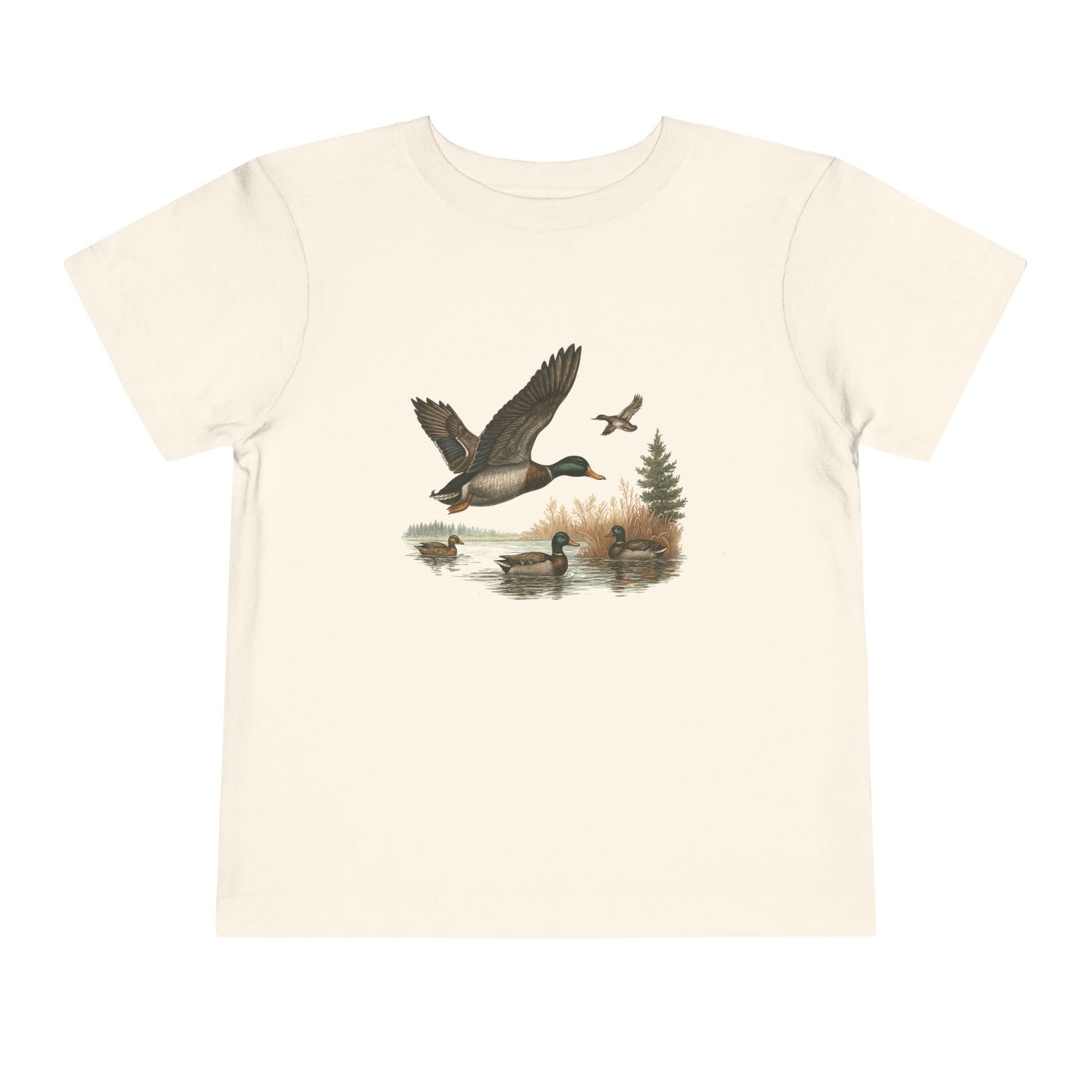 Vintage Mallard Duck Toddler T-Shirt