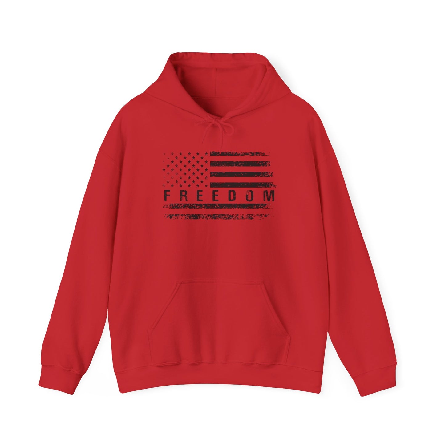 Freedom Distressed Flag Hoodie