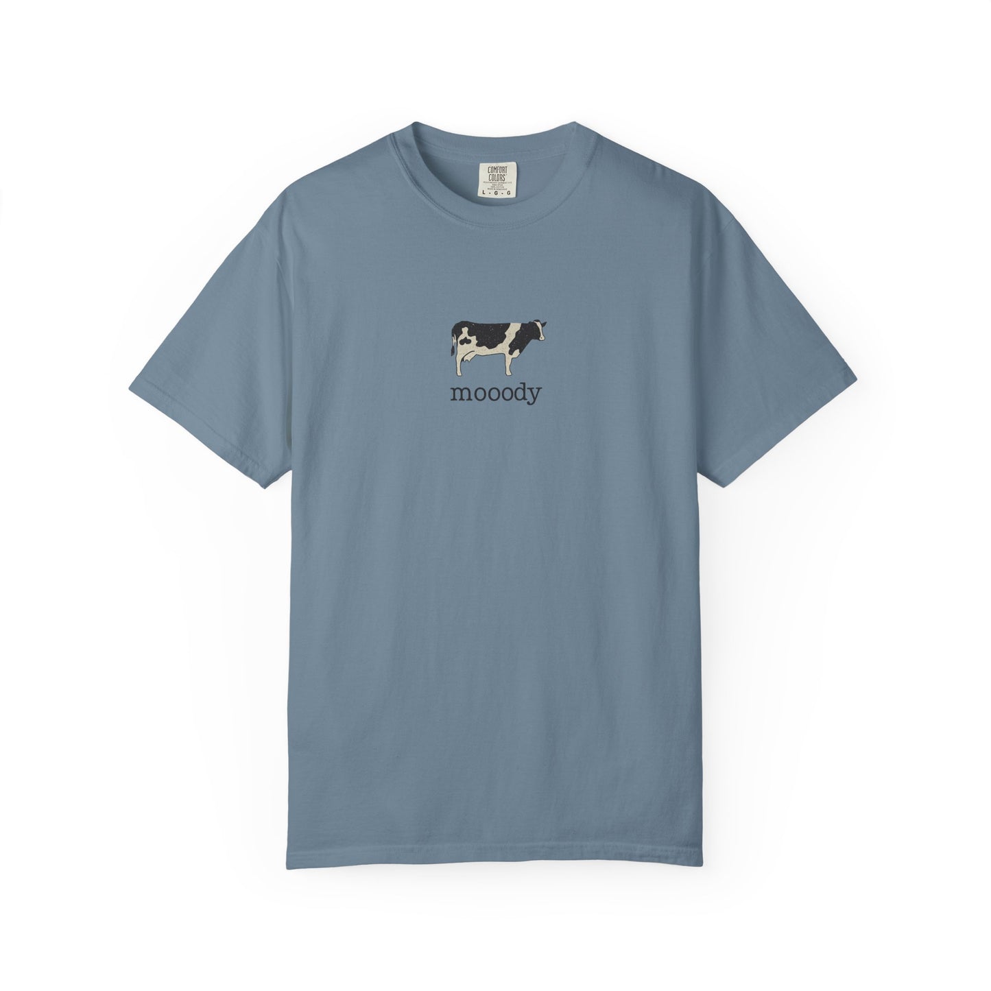 Mooody Cow Graphic Tee – Comfort Colors 1717
