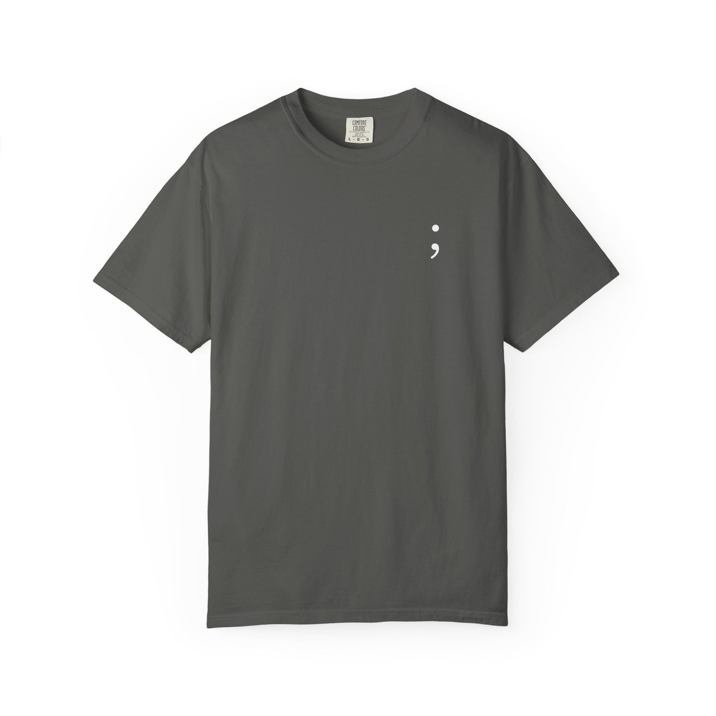 CONT;NUE Mental Health Awareness T-Shirt - Comfort Colors 1717 (Front & Back)