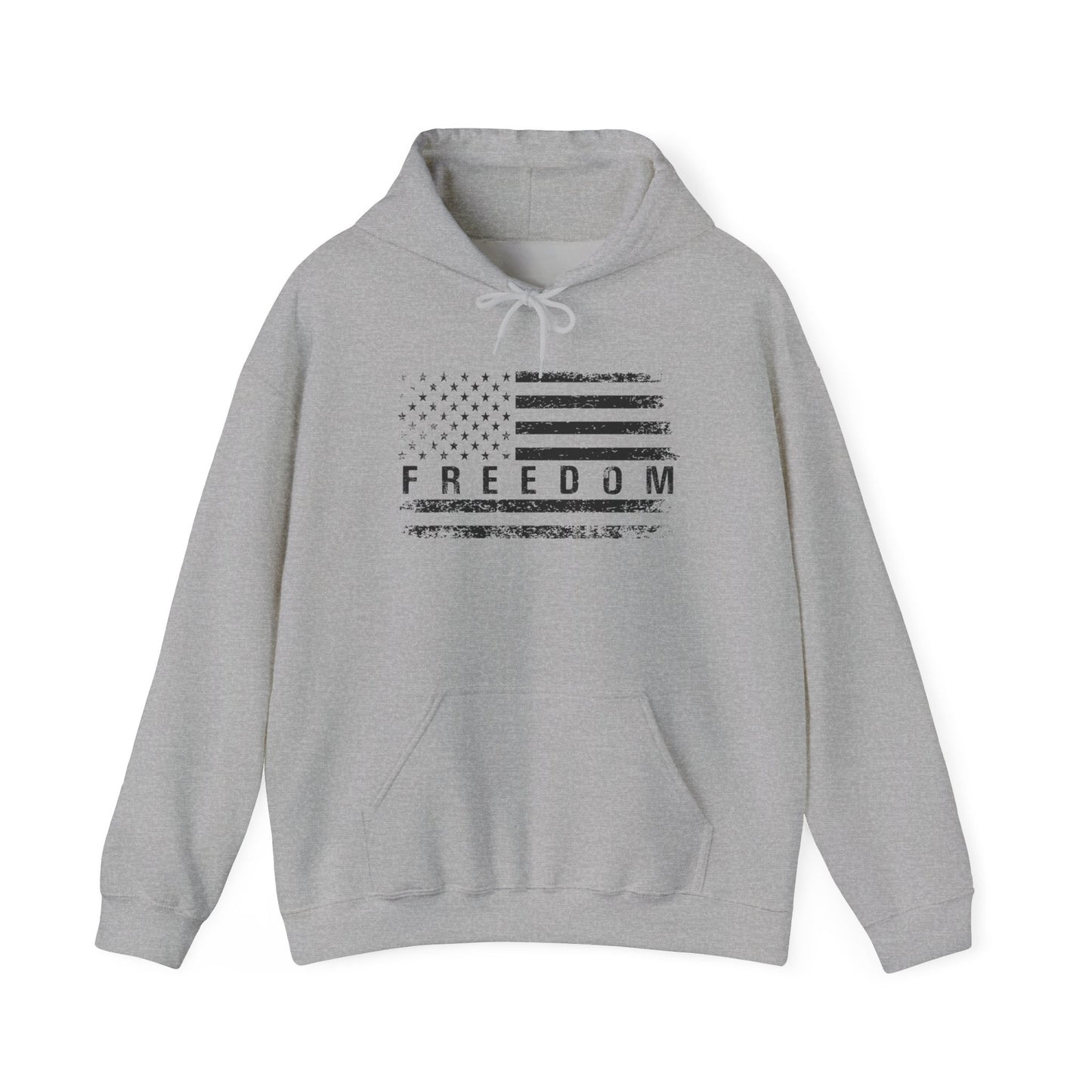 Freedom Distressed Flag Hoodie
