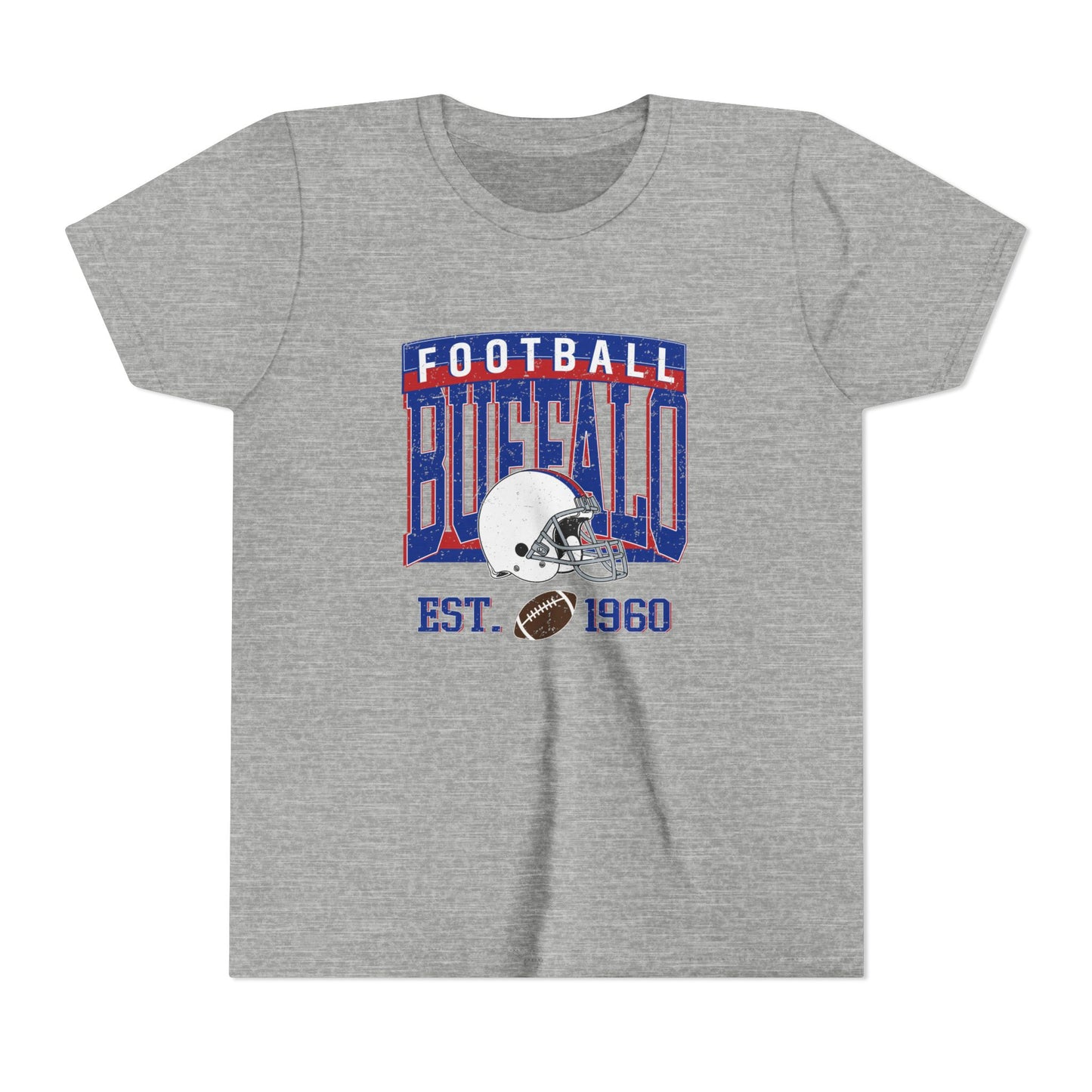 Buffalo Football Youth T-Shirt – EST. 1960 Vintage Design