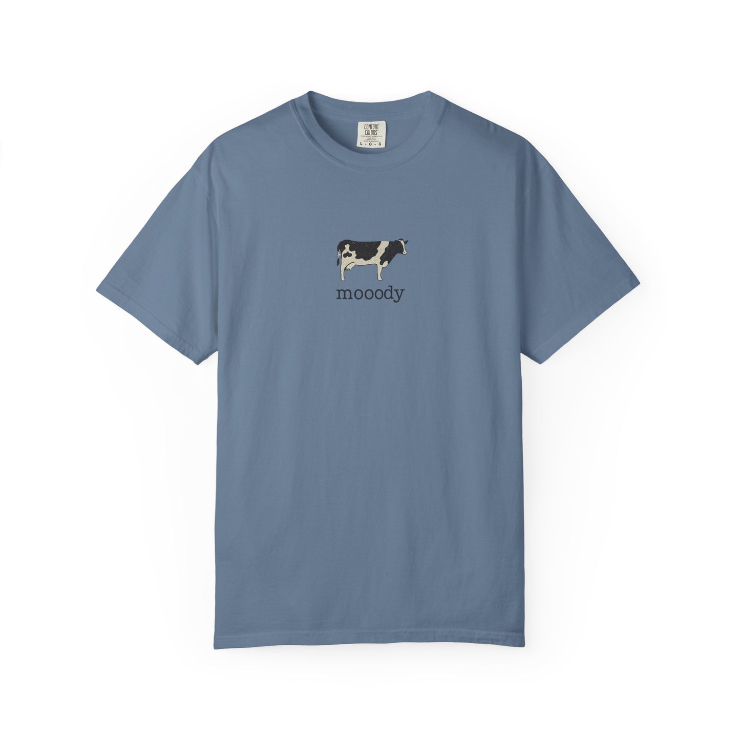Mooody Cow Graphic Tee – Comfort Colors 1717