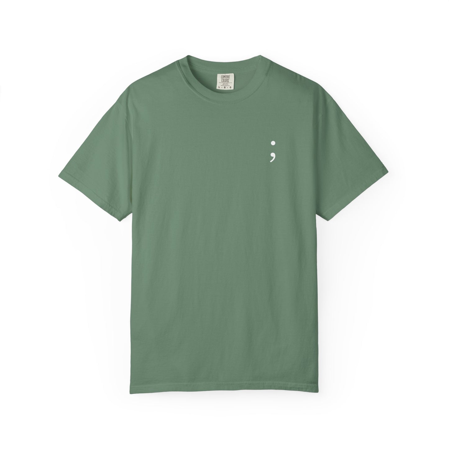 CONT;NUE Mental Health Awareness T-Shirt - Comfort Colors 1717 (Front & Back)