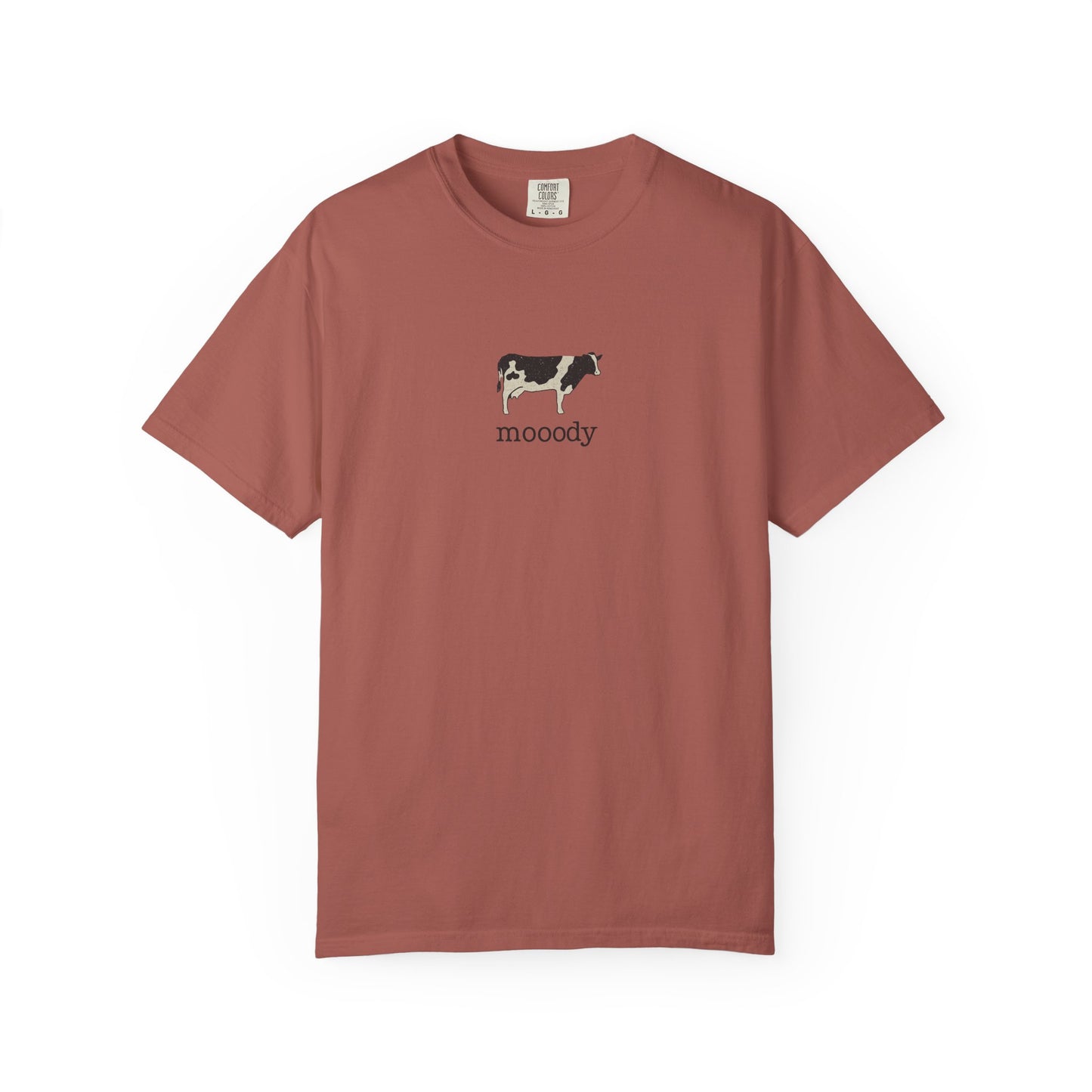 Mooody Cow Graphic Tee – Comfort Colors 1717