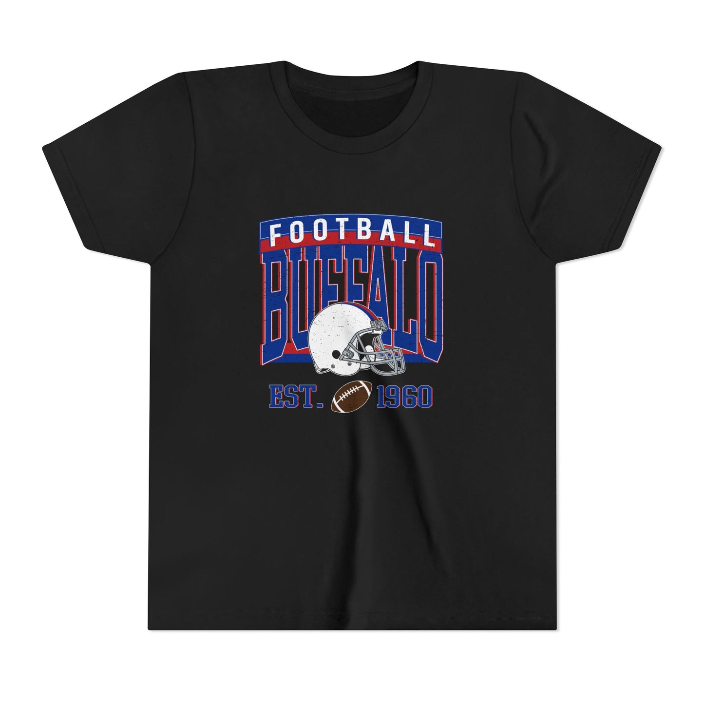 Buffalo Football Youth T-Shirt – EST. 1960 Vintage Design