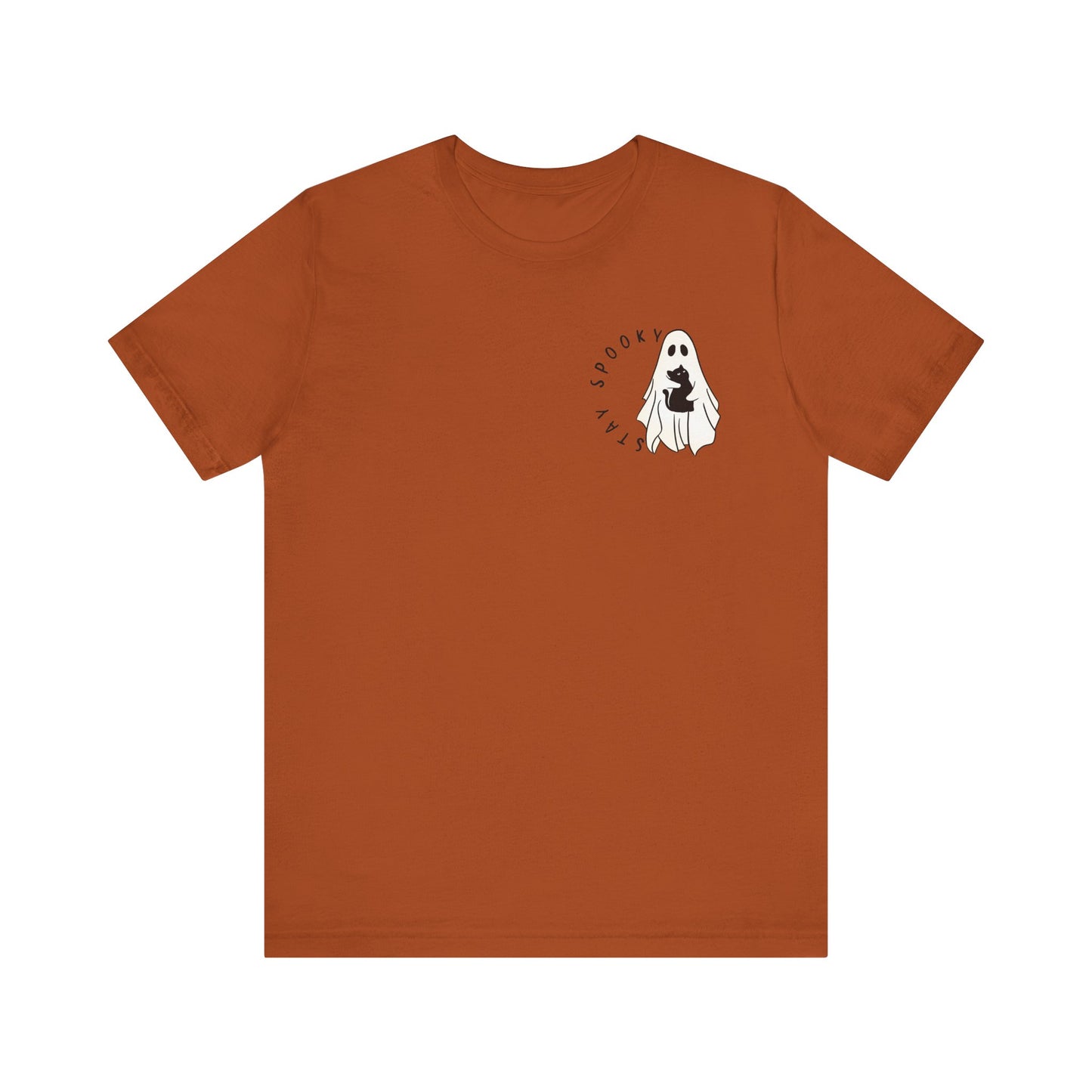Stay Spooky Ghost Cat Tee