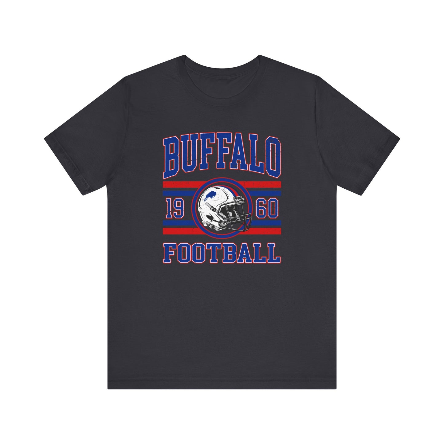 Buffalo Football T-Shirt – 1960 Vintage Stripe Design