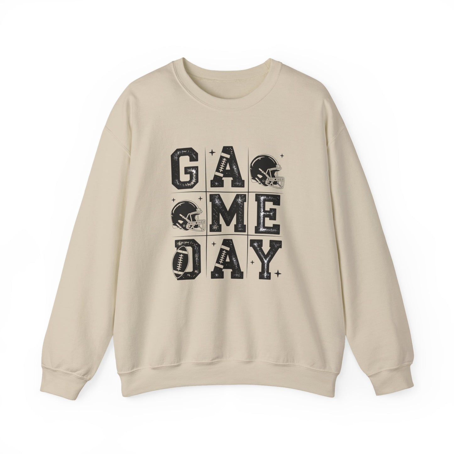 Game Day Football Sweatshirt – Retro Gameday Crewneck