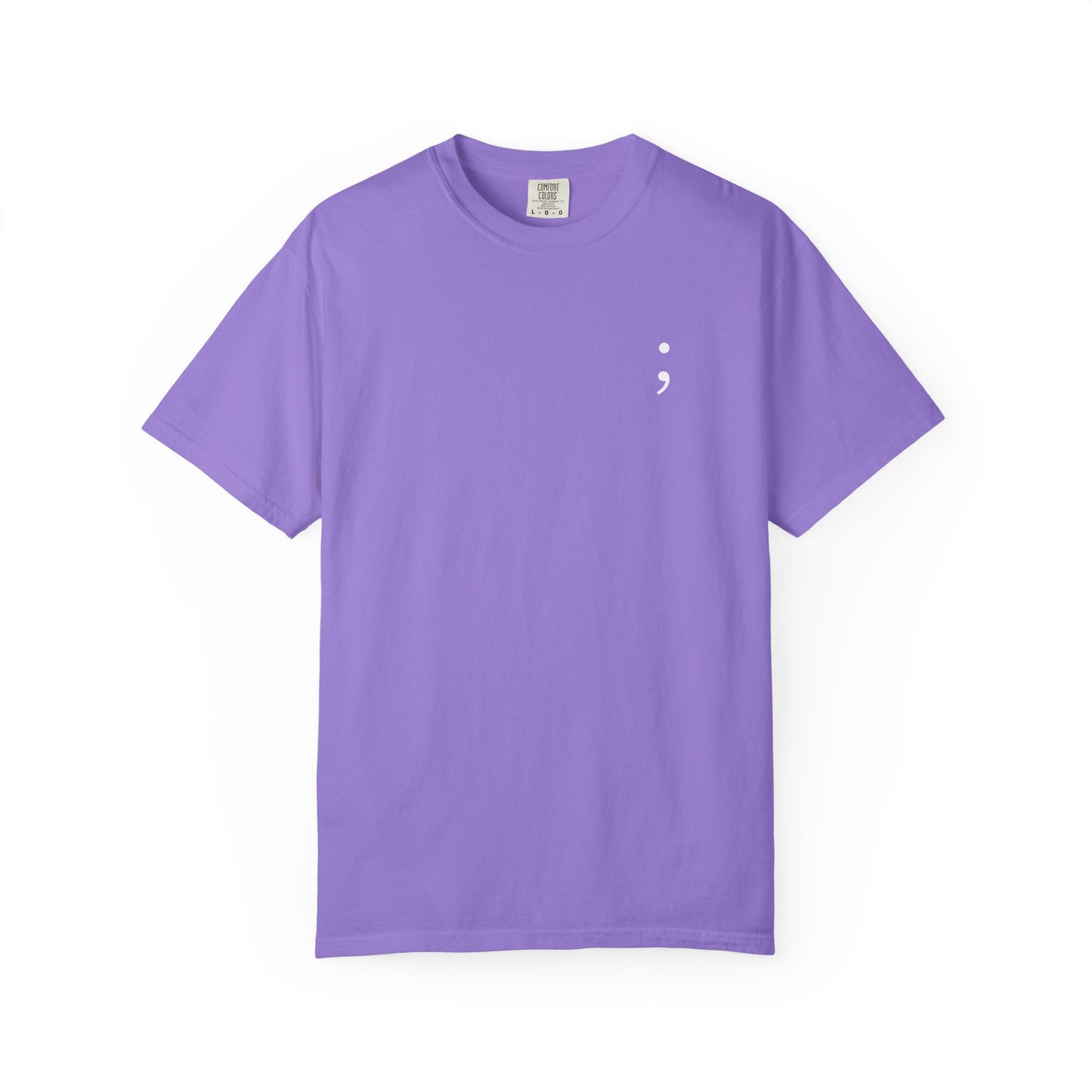 CONT;NUE Mental Health Awareness T-Shirt - Comfort Colors 1717 (Front & Back)