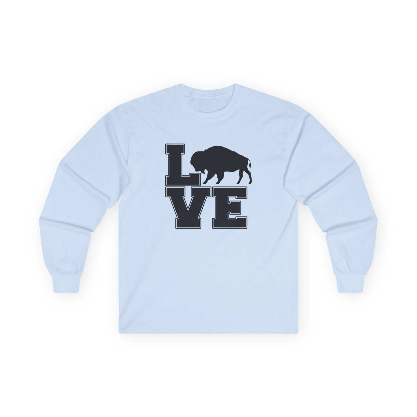 Buffalo Love Long Sleeve T-Shirt – Gildan 2400 Tee