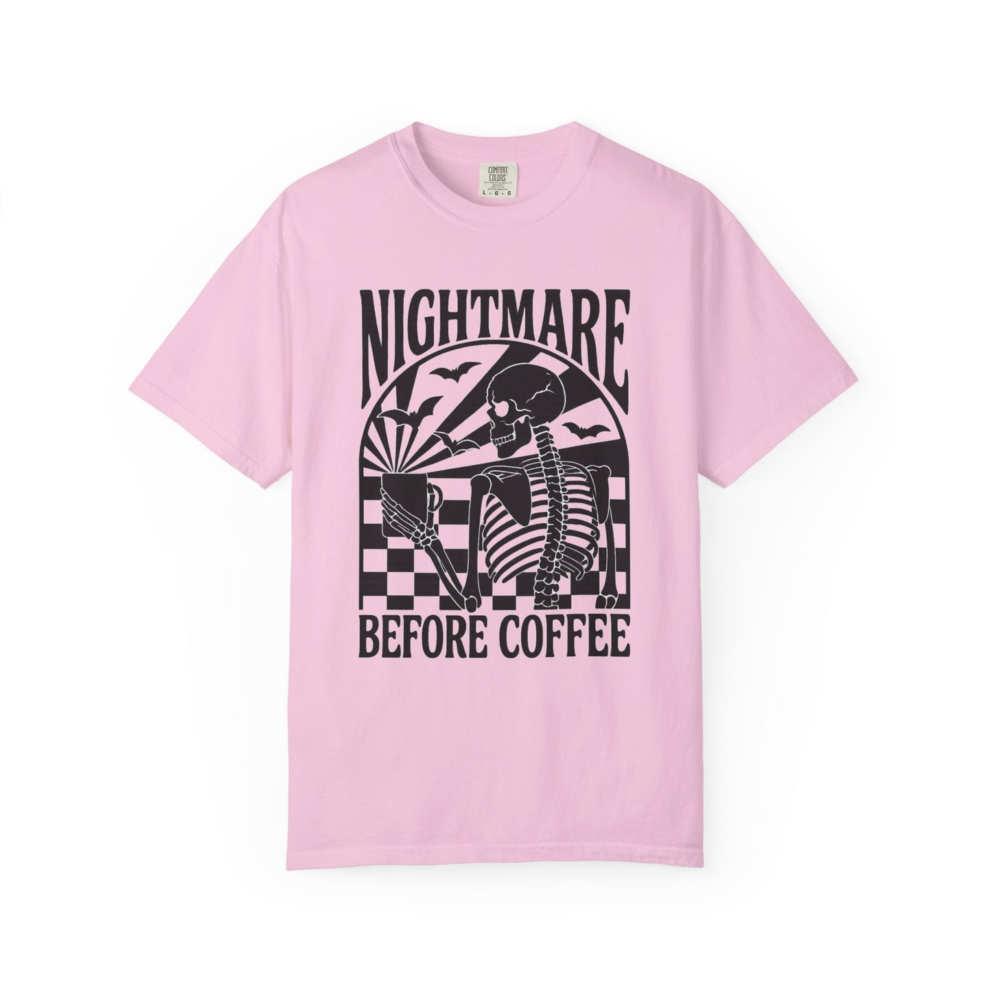Nightmare Before Coffee T-Shirt – Comfort Colors 1717