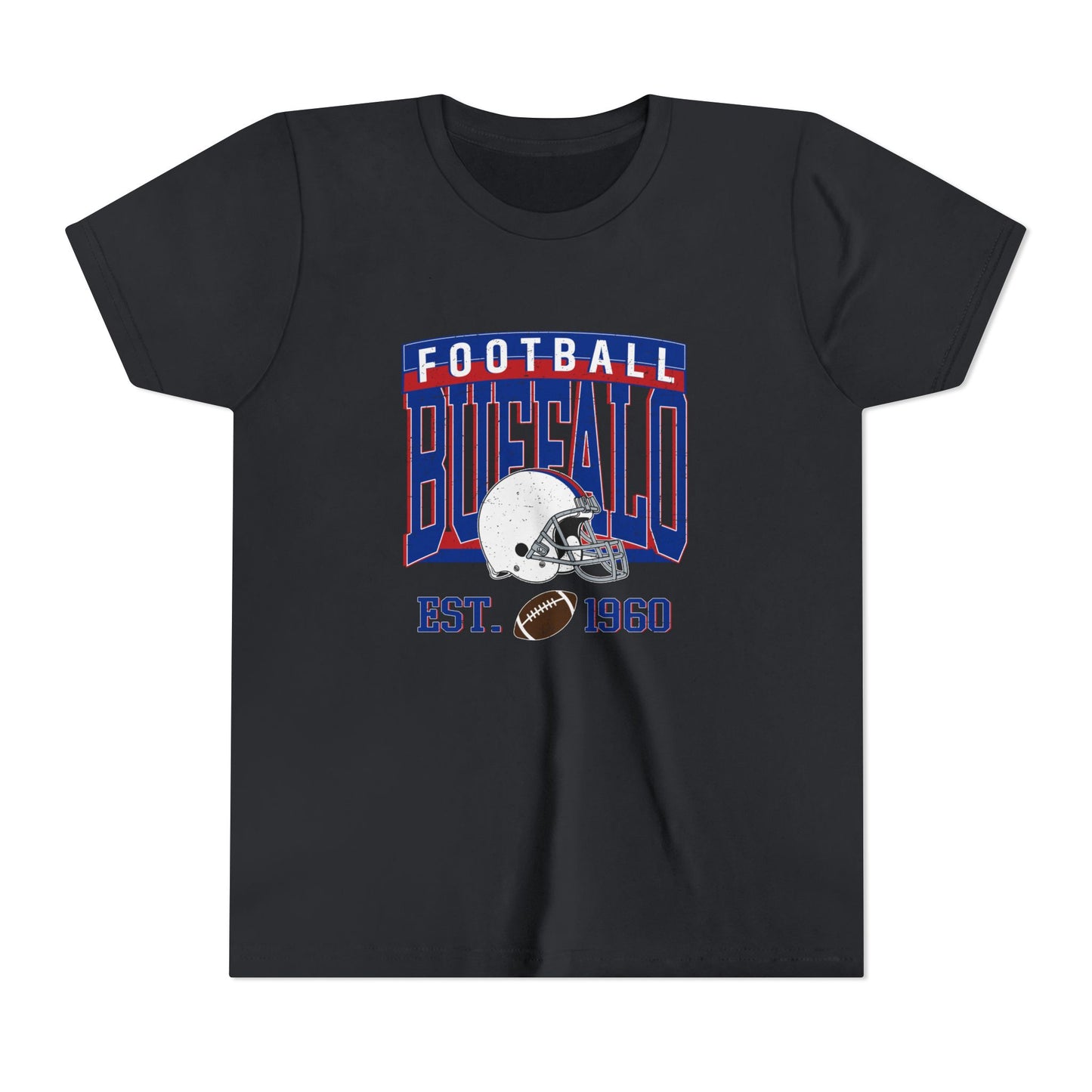 Buffalo Football Youth T-Shirt – EST. 1960 Vintage Design