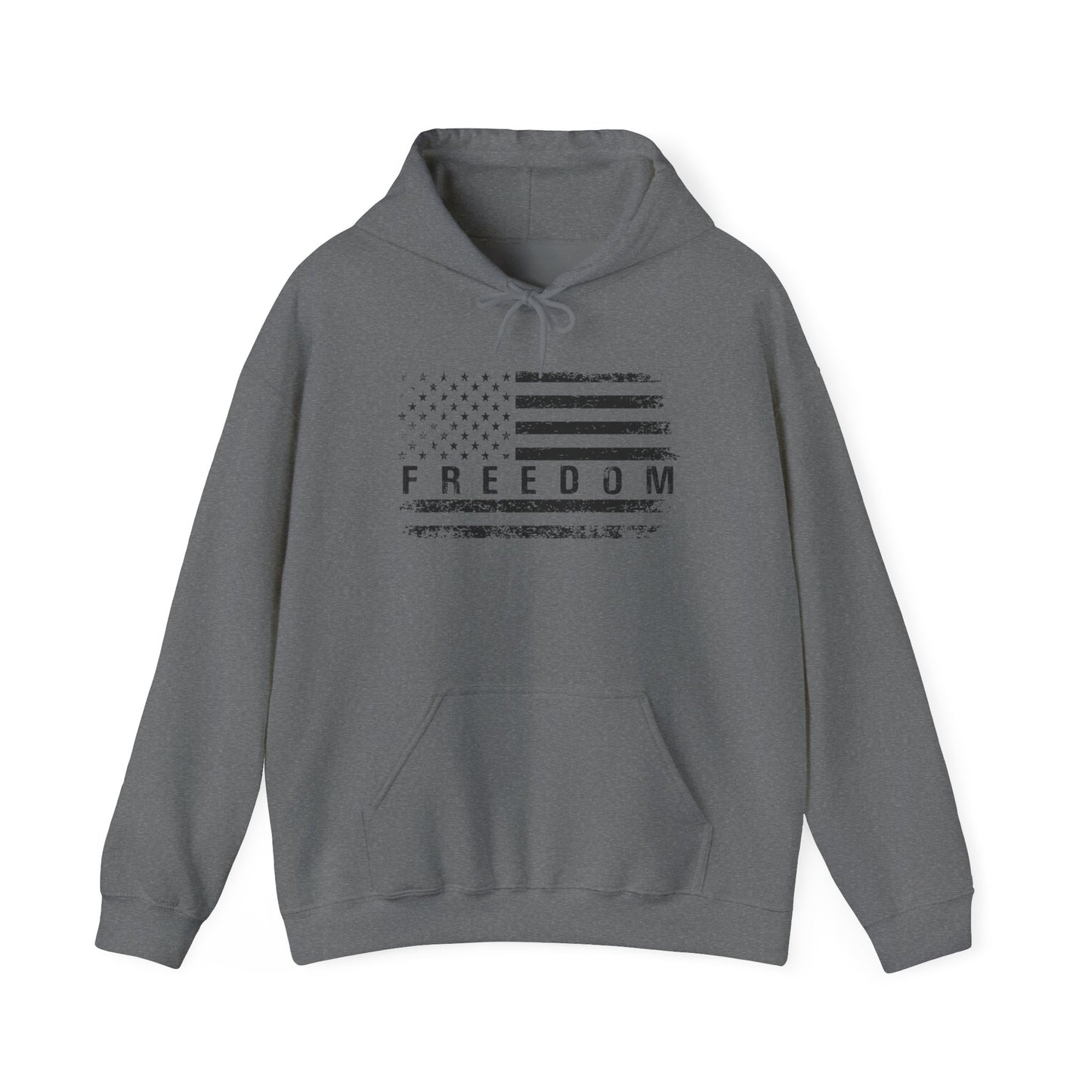 Freedom Distressed Flag Hoodie