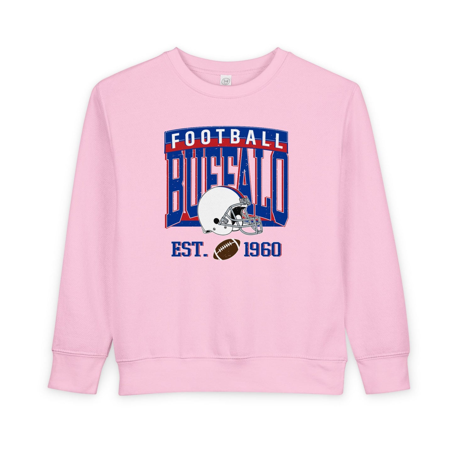 Buffalo Football Toddler Sweatshirt – EST. 1960 Vintage Design