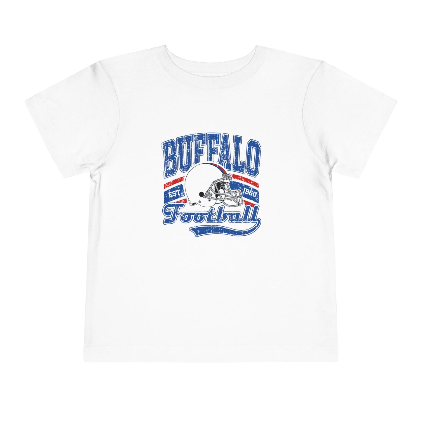 Buffalo Football Toddler T-Shirt – Vintage Helmet Graphic