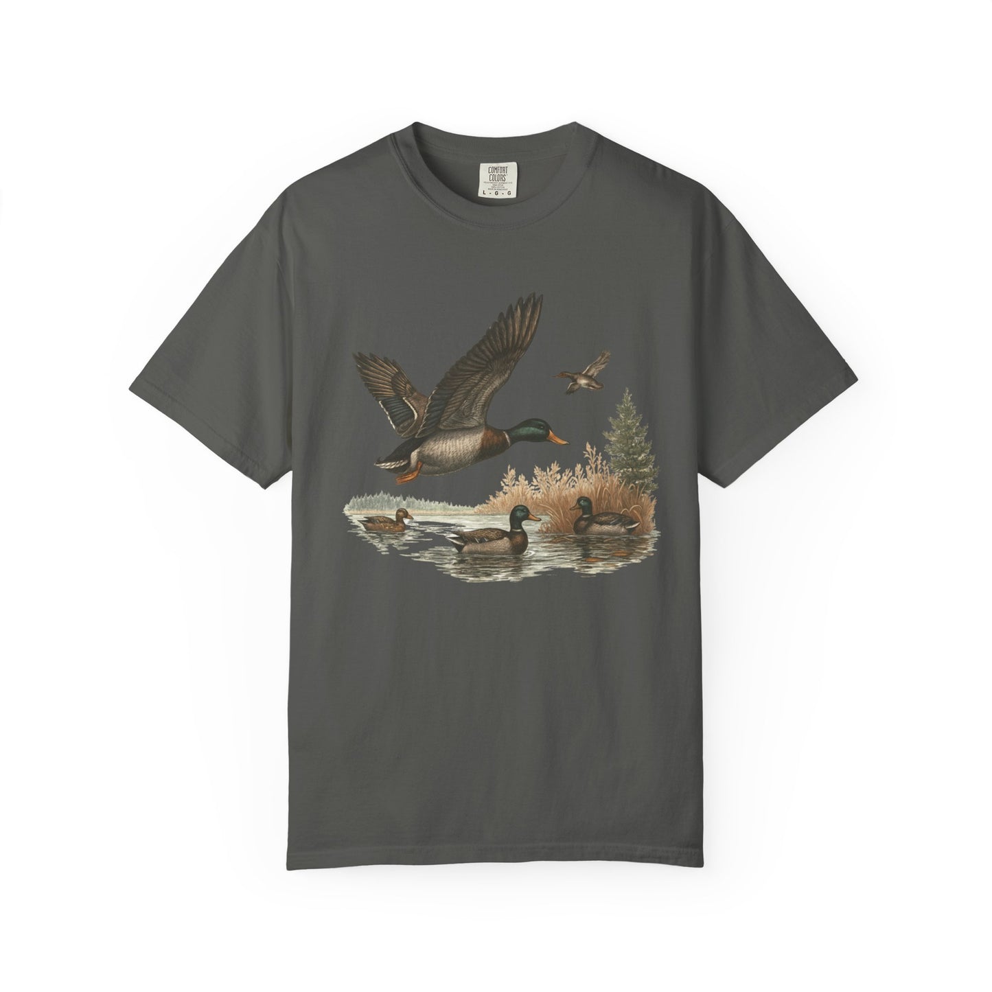 Vintage Duck Scene Outdoor Tee – Comfort Colors 1717