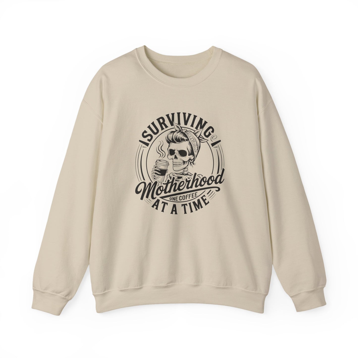 Surviving Motherhood Coffee Sweatshirt
