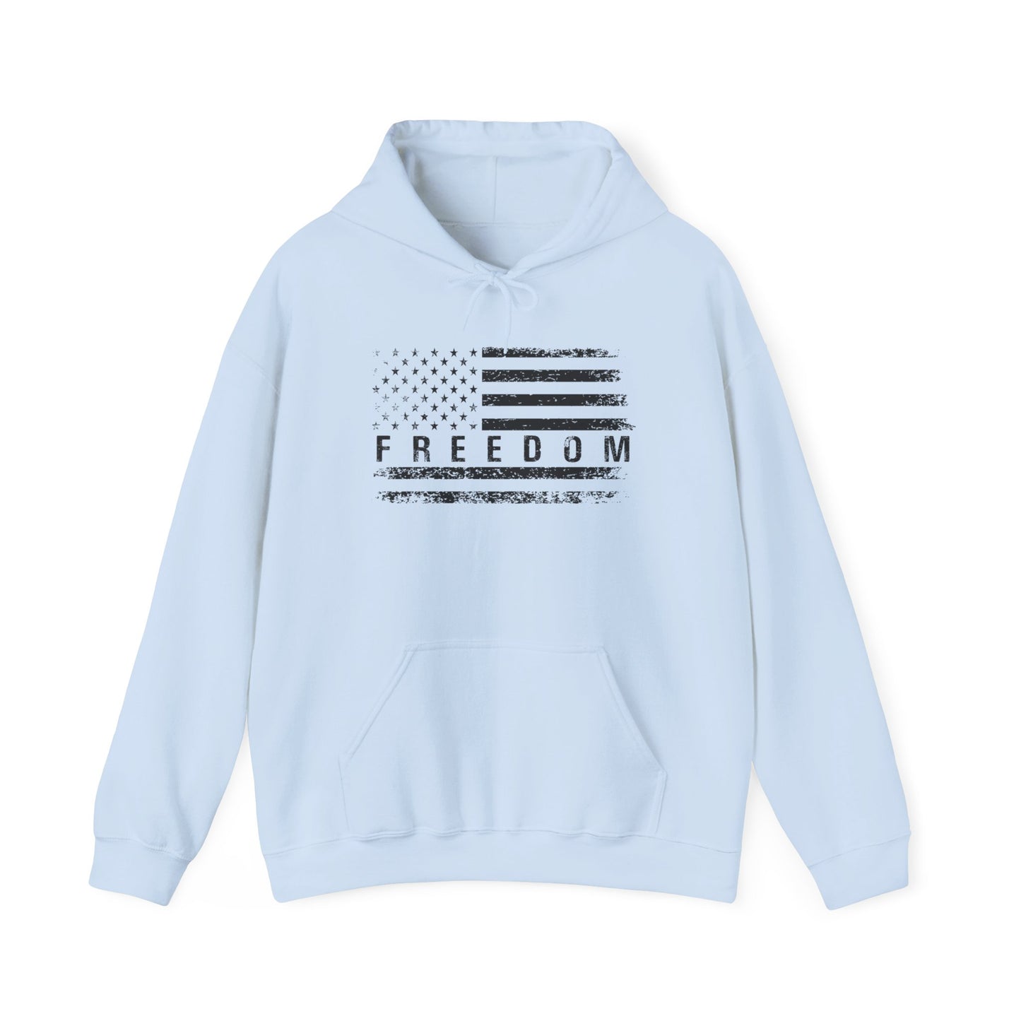 Freedom Distressed Flag Hoodie