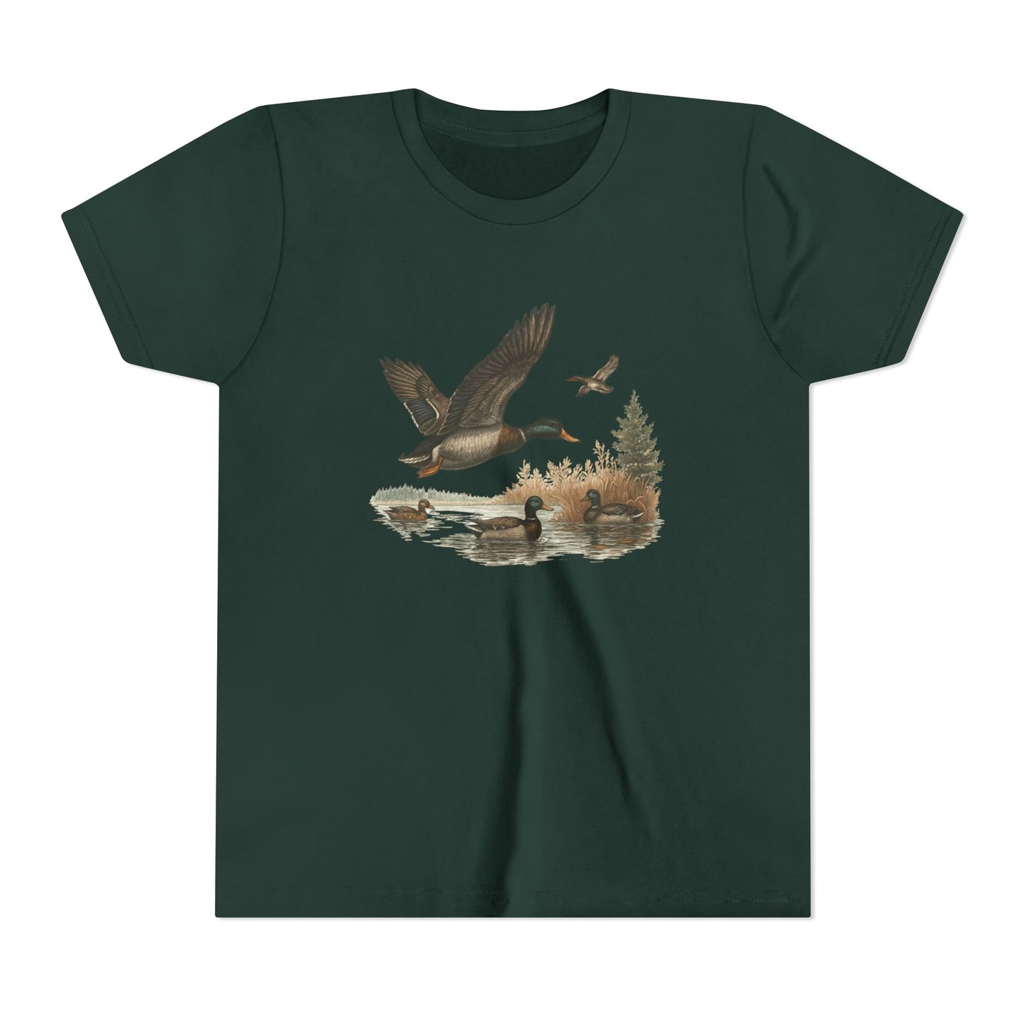 Vintage Mallard Duck Youth T-Shirt