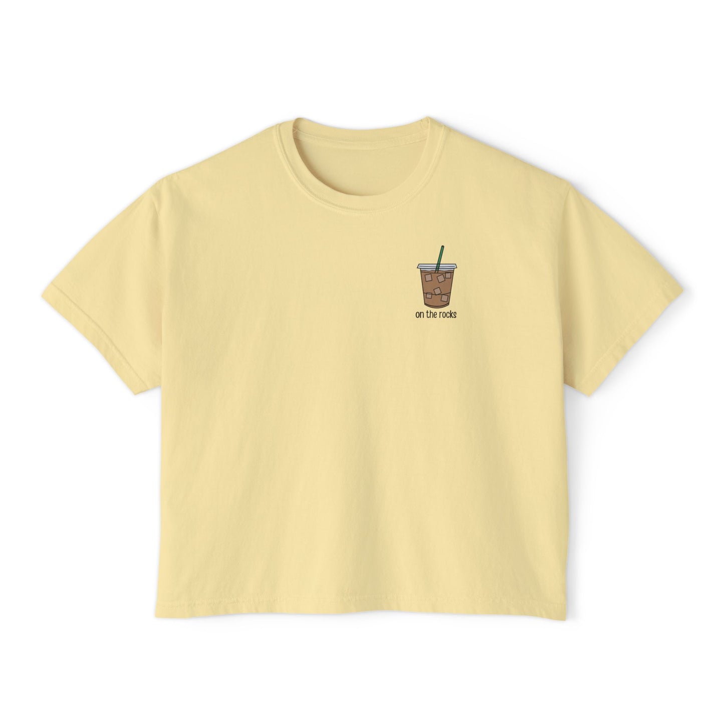 On the Rocks – Women’s Boxy Fit Tee (Comfort Colors 3023CL)