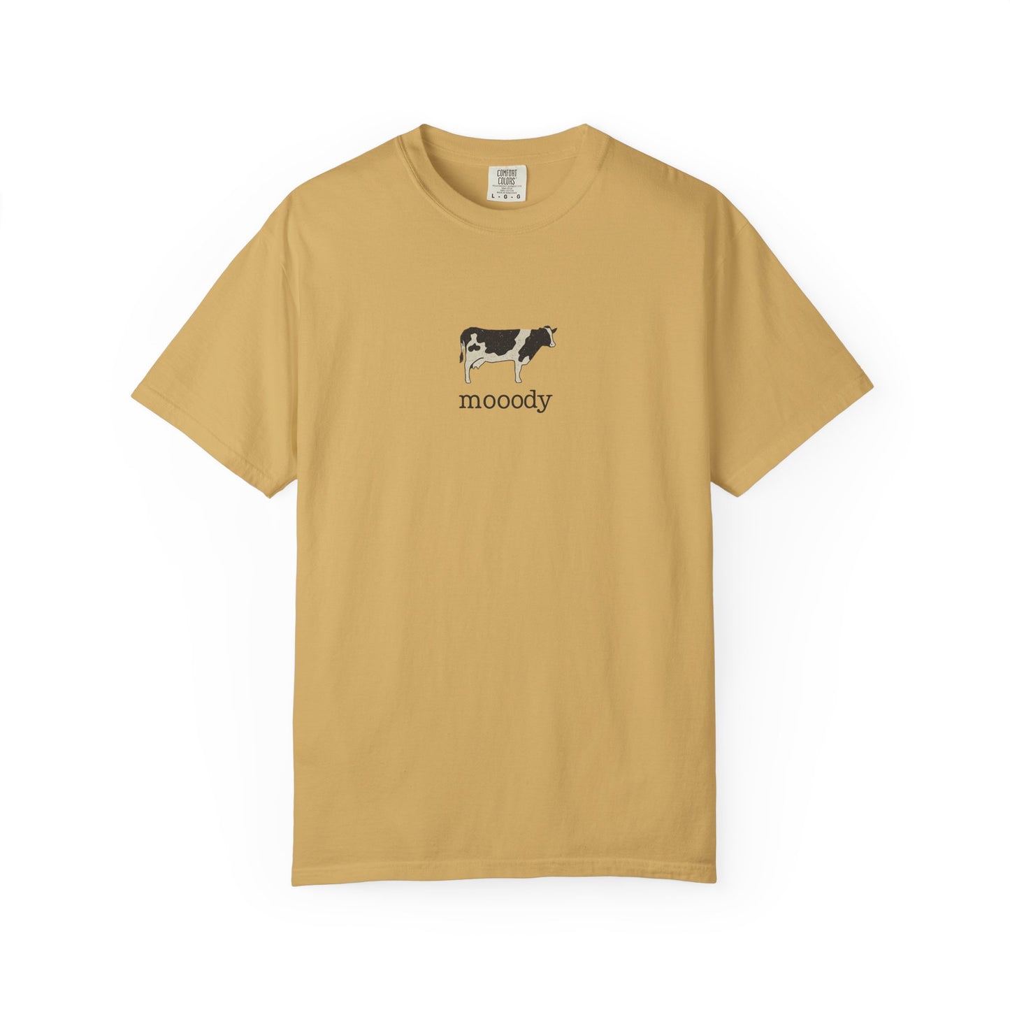 Mooody Cow Graphic Tee – Comfort Colors 1717
