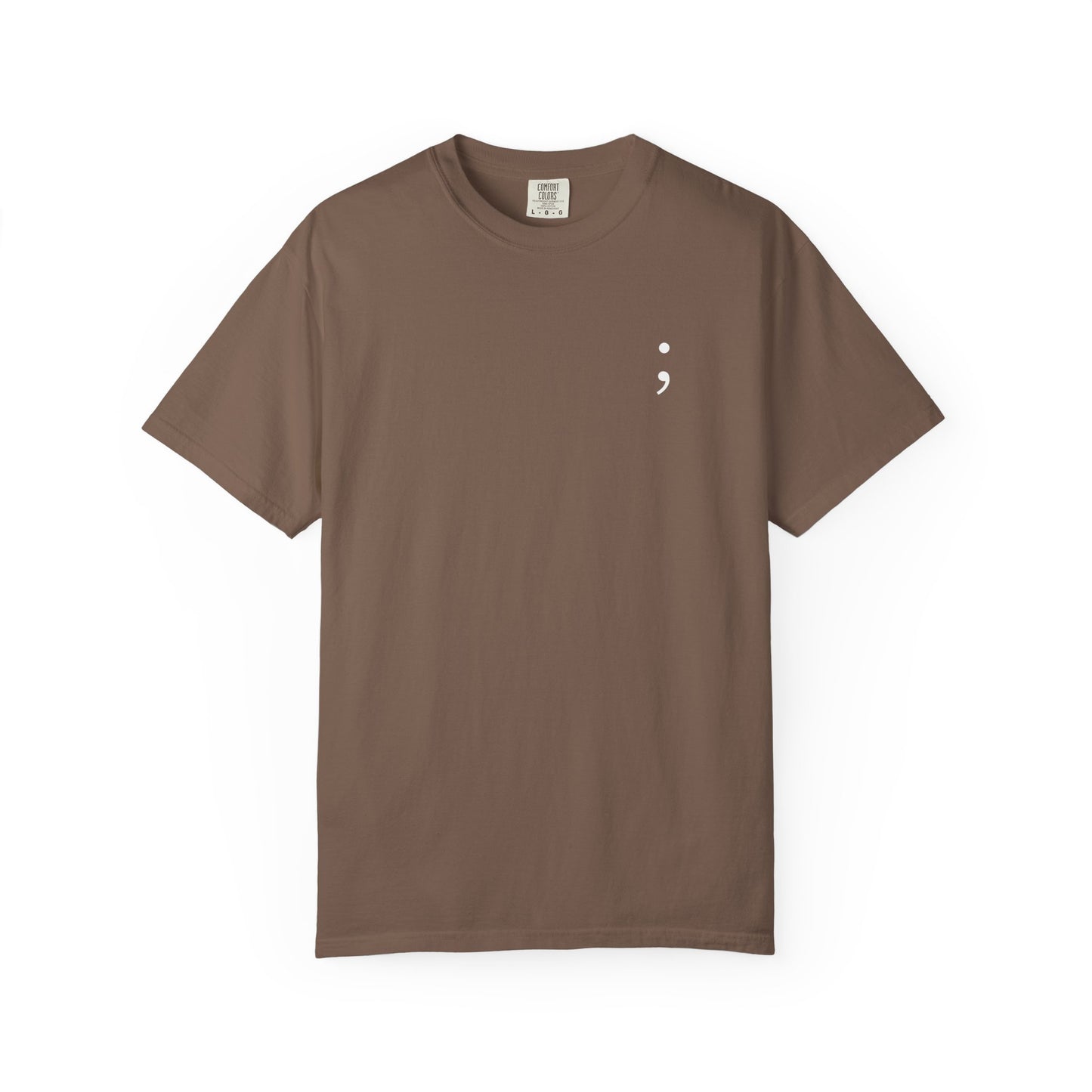 CONT;NUE Mental Health Awareness T-Shirt - Comfort Colors 1717 (Front & Back)