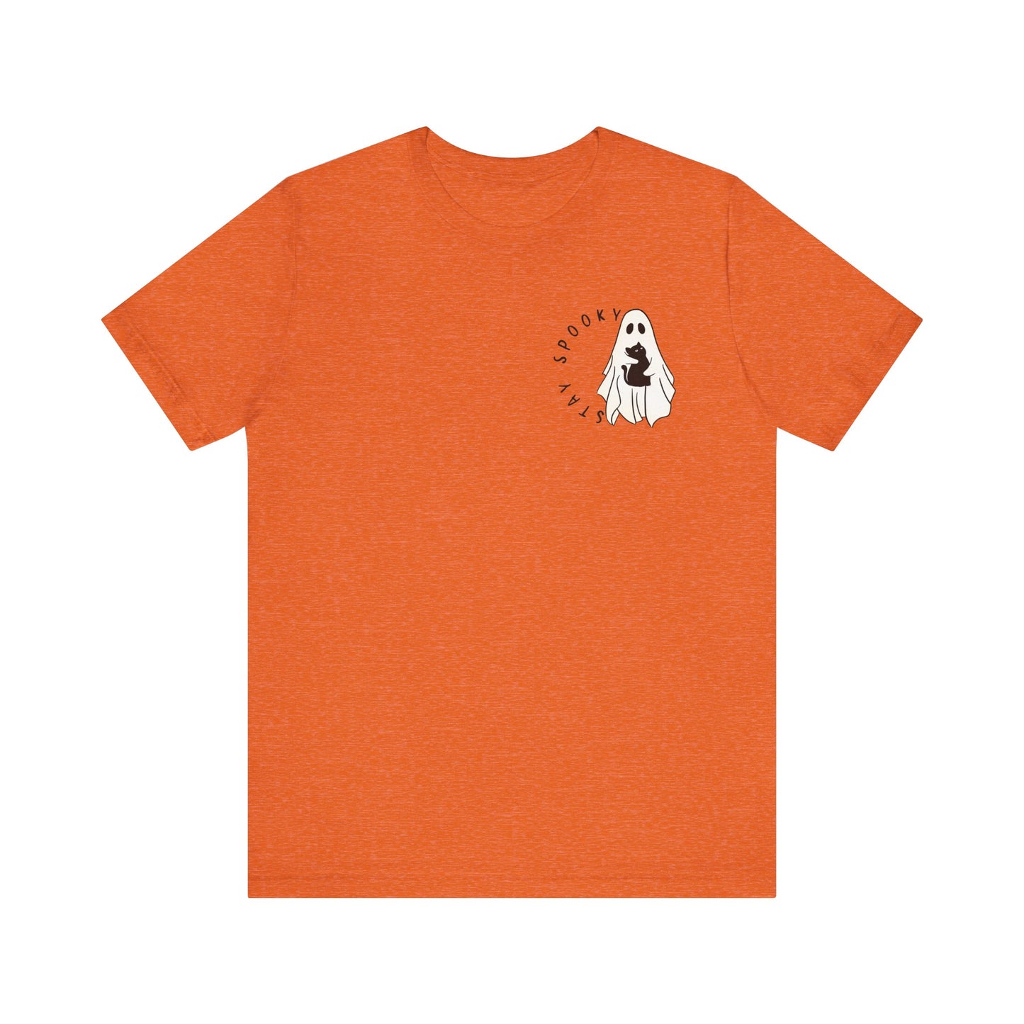 Stay Spooky Ghost Cat Tee
